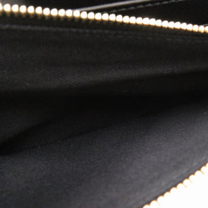 美品 ジミーチュウ チェーンウォレット ベロア ブラック 長財布 黒 2030【中古】JIMMY CHOO