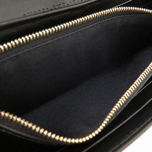 フェンディ バイザウェイ コンチネンタル 8M2051 レザー ブラック 長財布 黒 2043 【中古】 FENDI