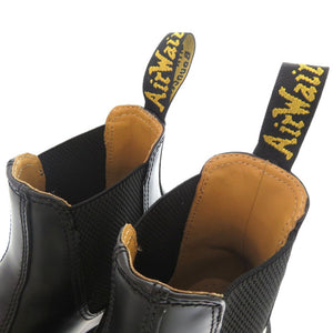 新品同様 ドクターマーチン 2976 YS イエローステッチ チェルシーブーツ CHELSEA BOOT 22227001 27cm サイドゴアブーツ ブーツ スムースレザー ブラック 2054 【中古】 Dr.Martens