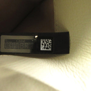 新品同様 クロエ WALDEN カードケース チェーン付き レザー ベージュ 2073【中古】Chloe