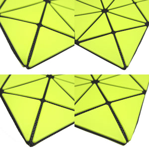 新品同様 イッセイ ミヤケ BB03 バオバオ PVC ポリエステル イエロー 黄 ショルダーバッグ 2092【中古】ISSEY MIYAKE