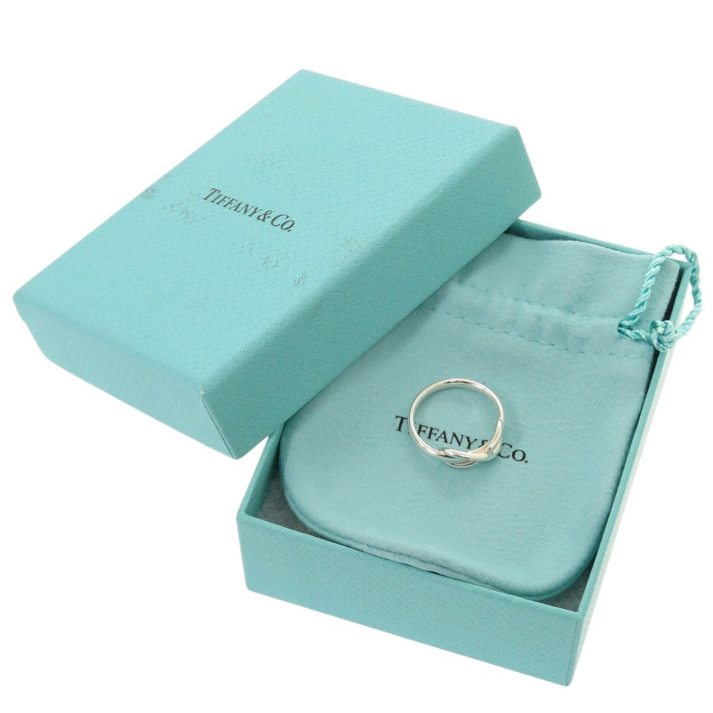 美品 ティファニー インフィニティ シルバー925 サイズ13号 シルバー リング 指輪 2100【中古】TIFFANY&Co.