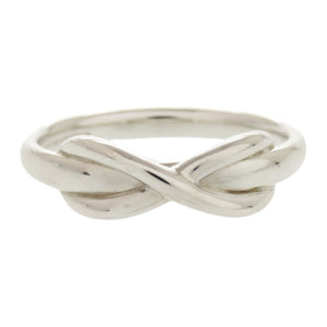 美品 ティファニー インフィニティ シルバー925 サイズ13号 シルバー リング 指輪 2100【中古】TIFFANY&Co.