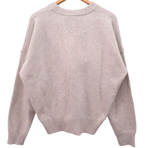 新品同様 メゾンキツネ フォックスヘッド セーター FOX HEAD INTARSIA COMFORT SWEATER ニット Lサイズ LW00815KT1063 ニット ウールグレー 2137【中古】MAISON KITSUNE