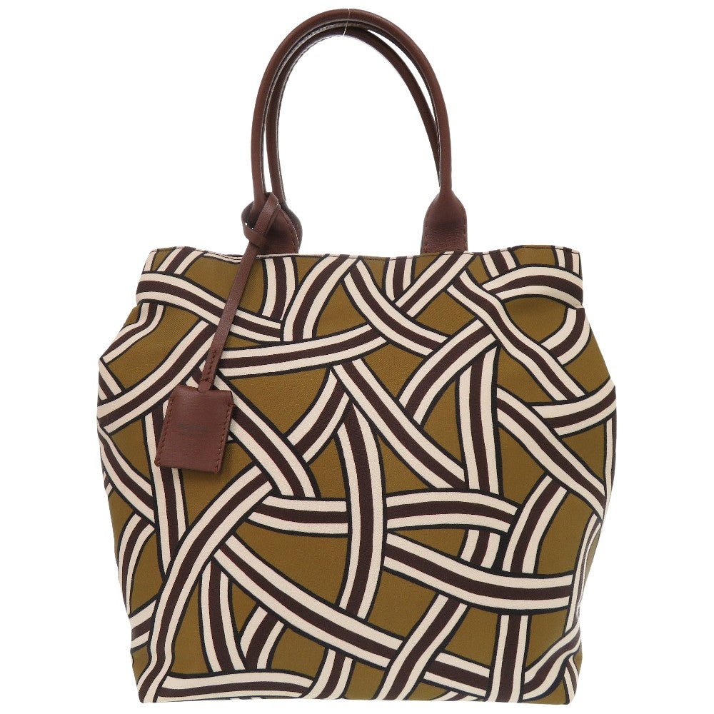 新品同様 マックスマーラ WEEKEND トートバッグ ナイロン マルチカラー 0062【中古】MAX MARA