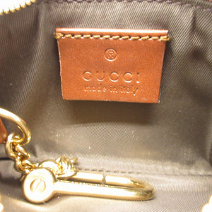 新品同様 グッチ 447964 GGスプリーム ベージュ コインケース 財布 0076【中古】GUCCI