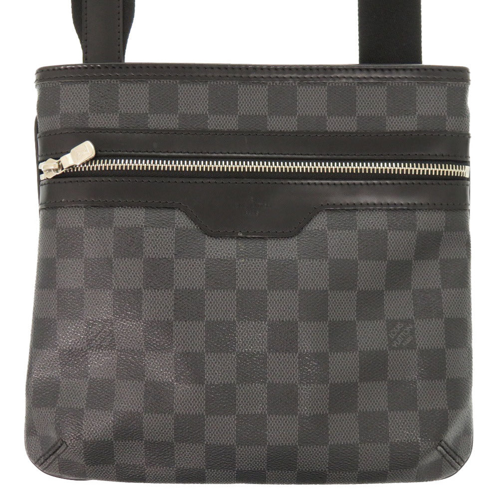 美品 ルイ ヴィトン トマス ダミエ グラフィット N58028 ショルダーバッグ バッグ LV 0084 【中古】 LOUIS VUITTON