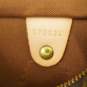 ルイヴィトン スピーディ25 モノグラム M41528 ハンドバッグ LV 0280【中古】LOUIS VUITTON