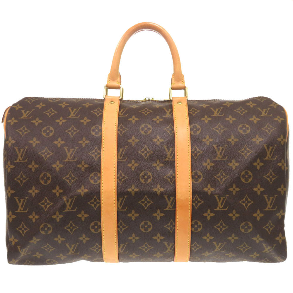 美品 ルイ ヴィトン キーポル45 モノグラム M41428 ボストンバッグ LV 0352 【中古】 LOUIS VUITTON