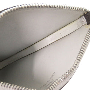 新品同様 エルメス アニマル クジラ レザー グレー □J刻印 コインケース 財布 0530 【中古】 HERMES