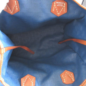 美品 モロー パリ ヴァセンヌ トートPM キャンバス レザー ブラウン 茶 トートバッグ 0550【中古】MOREAU PARIS