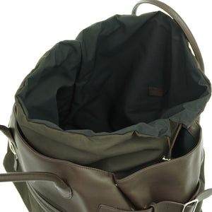 美品 ザ ロウ マルゴー 17 インサイドアウト トートバッグ ナイロンキャンバス/レザー カーキ 0732【中古】THE ROW