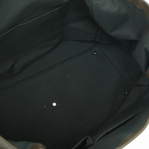 美品 ザ ロウ マルゴー 17 インサイドアウト トートバッグ ナイロンキャンバス/レザー カーキ 0732【中古】THE ROW