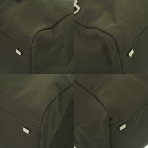 美品 ザ ロウ マルゴー 17 インサイドアウト トートバッグ ナイロンキャンバス/レザー カーキ 1275-2【中古】THE ROW