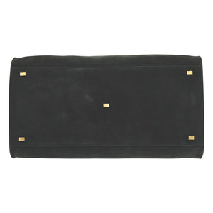 美品 ザ ロウ ソフトマルゴー17 トートバッグ スウェード ブラック 0733【中古】THE ROW メンズ