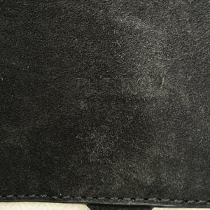 美品 ザ ロウ ソフトマルゴー17 トートバッグ スウェード ブラック 0733【中古】THE ROW メンズ