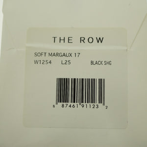 美品 ザ ロウ ソフトマルゴー17 トートバッグ スウェード ブラック 0733【中古】THE ROW メンズ