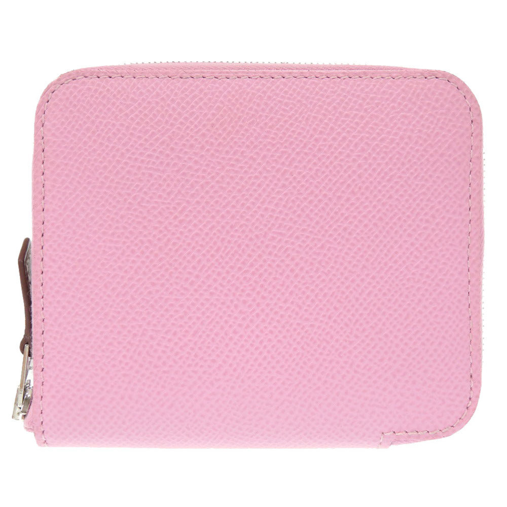 新品同様 エルメス アザップコンパクト シルクイン ヴォーエプソン モーヴシルベストル ジョーヌシトロン U刻印(2022年製) コインケース 財布 0755 【中古】 HERMES