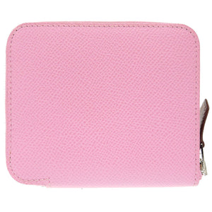 新品同様 エルメス アザップコンパクト シルクイン ヴォーエプソン モーヴシルベストル ジョーヌシトロン U刻印(2022年製) コインケース 財布 0755 【中古】 HERMES