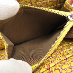 新品同様 エルメス アザップコンパクト シルクイン ヴォーエプソン モーヴシルベストル ジョーヌシトロン U刻印(2022年製) コインケース 財布 0755 【中古】 HERMES