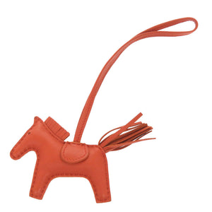 美品 エルメス ロデオPM アニョーミロ ソー カーネリアン バッグチャーム 0764 【中古】 HERMES