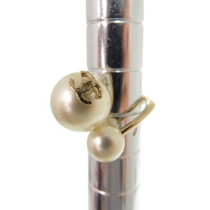 美品 シャネル ココマーク フェイクパール メタル B16V 5号 ゴールド  リング 指輪 0766【中古】CHANEL