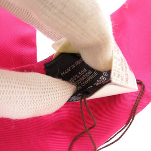 未使用品 エルメス ツイリー Plumetis プリュムティ シルク ローズ マルチカラー 0771【中古】HERMES