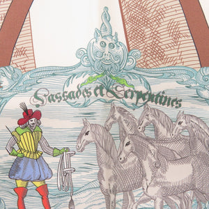 未使用 エルメス カレ90 ダブルフェイス パッサード エ セルパンティーヌ Passades et Serpentines シルク マルチカラー クレーム ヴェール ローズ スカーフ 0776 【中古】 HERMES