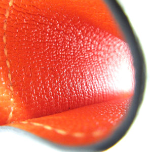 未使用 エルメス リップスティックケース シェーブル ミゾール エトゥープ オレンジ U刻印(2022年製) 0780【中古】HERMES