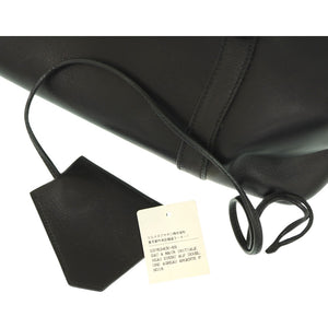 エルメス イニシャル マルジェラ期 エバーカーフ ブラック □F刻印トートバッグ 黒 0786【中古】HERMES