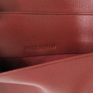 美品 カルティエ マストライン レザー ボルドー 二つ折り財布 財布 0803 【中古】 CARTIER