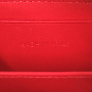 クリスチャン ルブタン スタッズ レザー レオパード コインケース 財布 0876 【中古】 Christian Louboutin