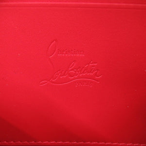 クリスチャン ルブタン スタッズ レザー レオパード コインケース 財布 0876 【中古】 Christian Louboutin