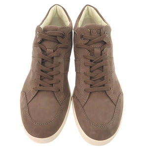 未使用品 トッズ ロゴ サイズ38 スエード ブラウン スニーカー 0915【中古】TOD’S