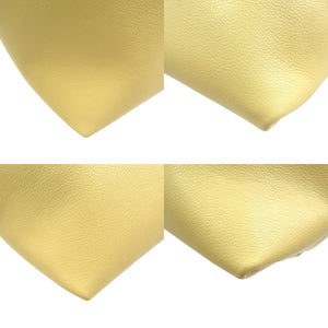 未使用 アーペーセー ninon mini PUAAT-F61582 ポリウレタン ポリエステル ゴールド金具 ペールイエロー ショルダーバッグ 0917【中古】A.P.C