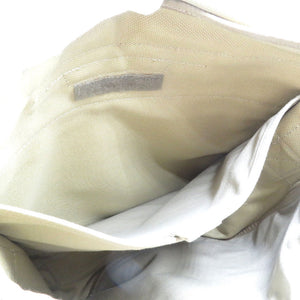 新品同様 ラゲッジレーベル キャンバス シルバー金具 ベージュ リュック バックパック 0957【中古】LUGGAGE LABEL