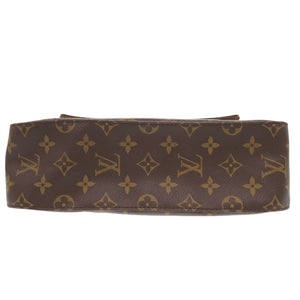 美品 ルイ ヴィトン ミニルーピング モノグラム M51147 ブラウン ハンドバッグ LV 1001【中古】LOUIS VUITTON
