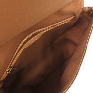 美品 ルイ ヴィトン ミニルーピング モノグラム M51147 ブラウン ハンドバッグ LV 1001【中古】LOUIS VUITTON