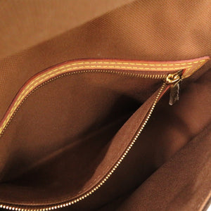 美品 ルイ ヴィトン ミニルーピング モノグラム M51147 ブラウン ハンドバッグ LV 1001【中古】LOUIS VUITTON