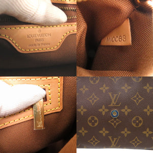 美品 ルイ ヴィトン ミニルーピング モノグラム M51147 ブラウン ハンドバッグ LV 1001【中古】LOUIS VUITTON