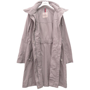 新品同様 モンクレール MALACHITE マラカイト フード付き ナイロンコート スプリングコート 1C709-00-C0276 91H グレー 1017【中古】MONCLER