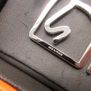 未使用 エルメス エケストル H077217FP ホース メタル シルバー マネークリップ 1019【中古】HERMES