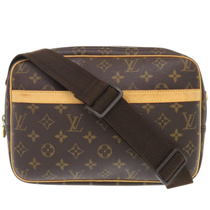 ルイ ヴィトン リポーターPM モノグラム M45254 ブラウン ショルダーバッグ LV 1216【中古】LOUIS VUITTON