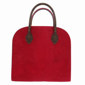 美品 ルイ ヴィトン × クリスチャンルブタン モノグラム アイコノクラスト M41234 スタッズ ハラコ ハンドバッグ バッグ LV 1376-2【中古】LOUIS VUITTON × Christian Louboutin