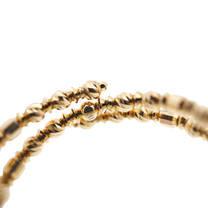 新品同様 6mmパール K18YG リング イエローゴールド/真珠 15号 指輪 ゴールド ジュエリー 1460【中古】