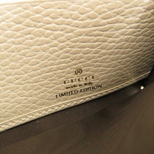 未使用 グッチ コンチネンタルウォレット GGスプリーム GGマーモント ベージュ アイボリー 456116 二つ折り 長財布 財布 1473 【中古】 GUCCI