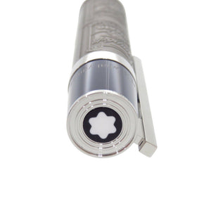 新品同様 モンブラン グレートキャラクターズ アンディ ウォーホル ボールペン ブルー ステンレススチール 青 1594【中古】MONTBLANC