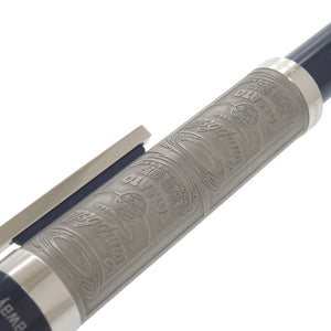 新品同様 モンブラン グレートキャラクターズ アンディ ウォーホル ボールペン ブルー ステンレススチール 青 1594【中古】MONTBLANC