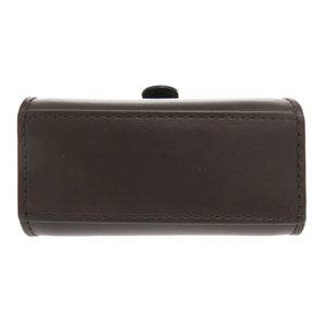 新品同様 デルボー ブリヨン レザー ブラウン キーホルダー バッグチャーム 茶 1596 【中古】 DELVAUX