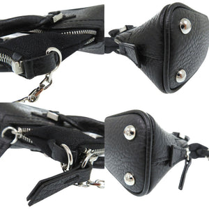 新品同様 メゾン マルジェラ 5AC CLASSIQUE BABY ポーチ チェーンショルダーバッグ SB3WG0025 P4455 T8013 レザー ブラック 1624【中古】Maison Margiela